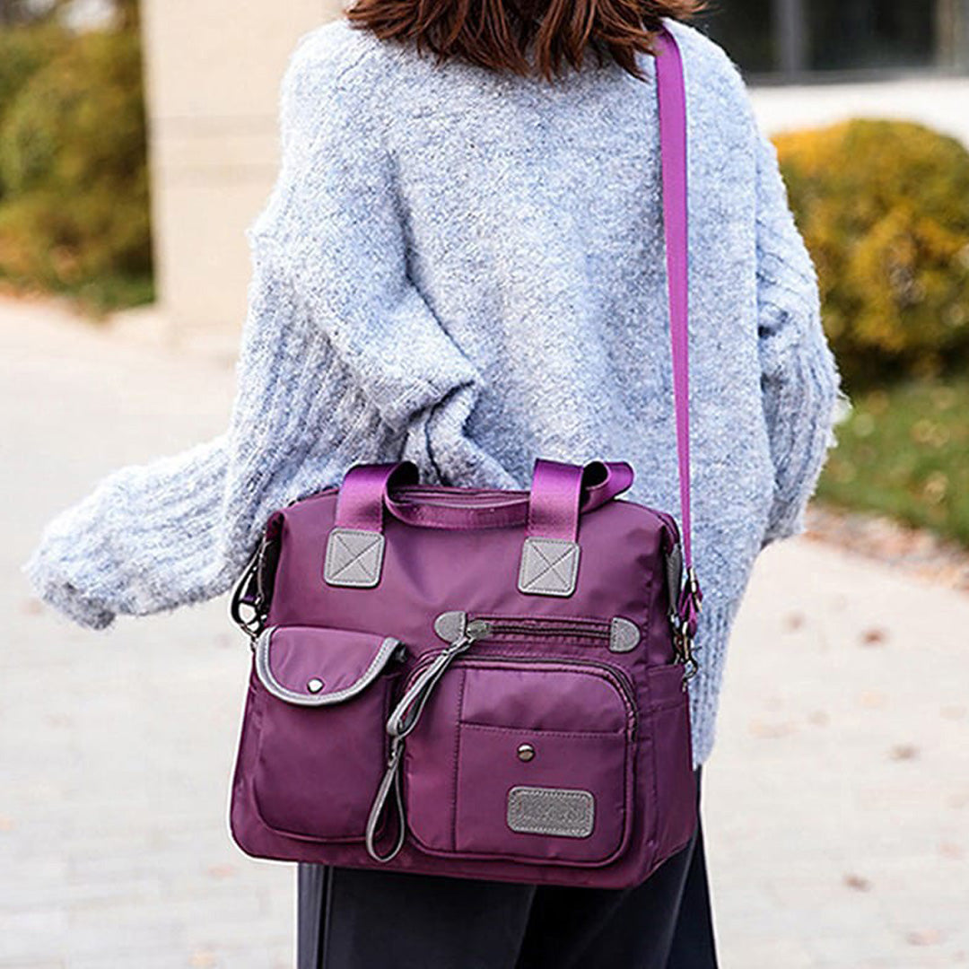 one shoulder canvas shopping bag