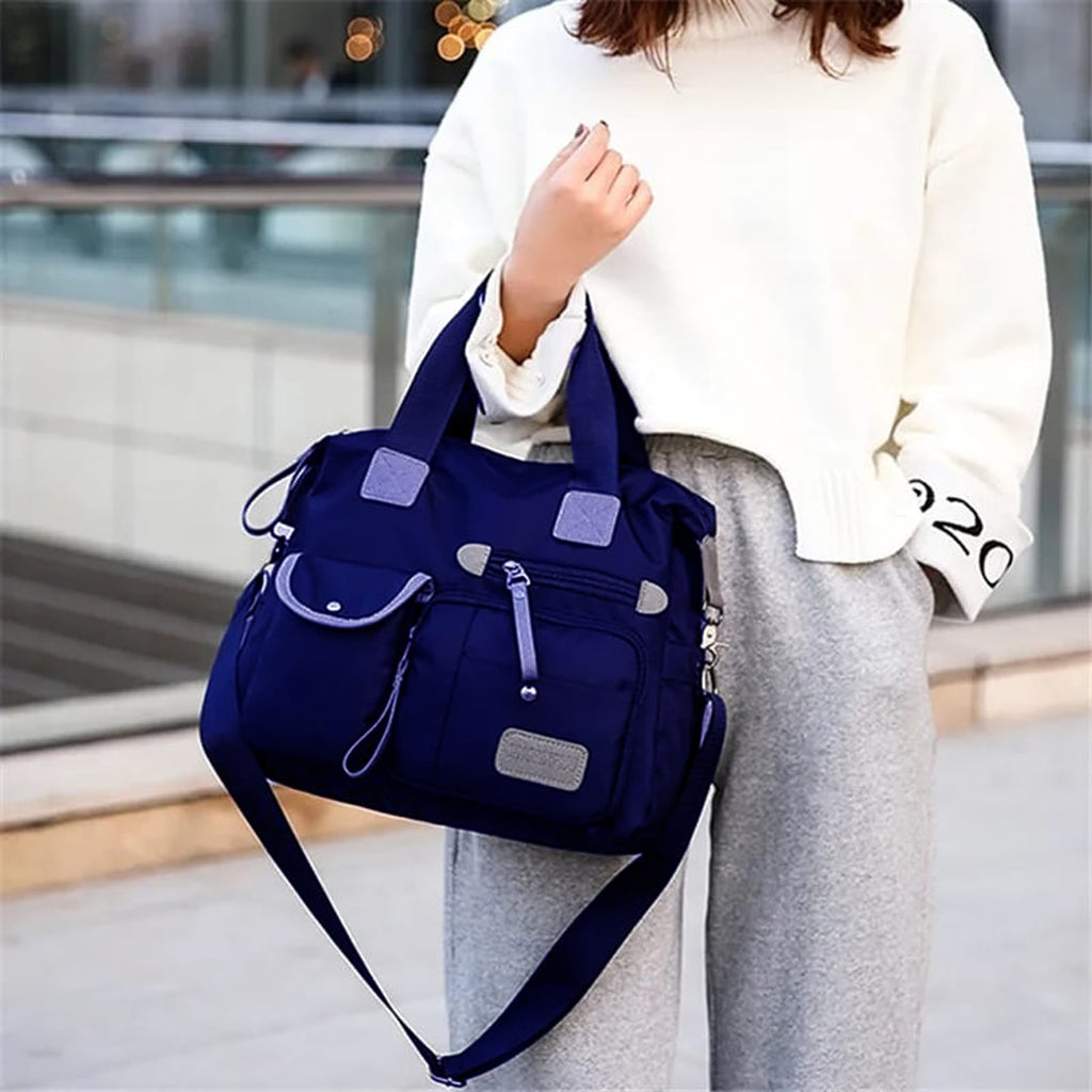 one shoulder canvas shopping bag