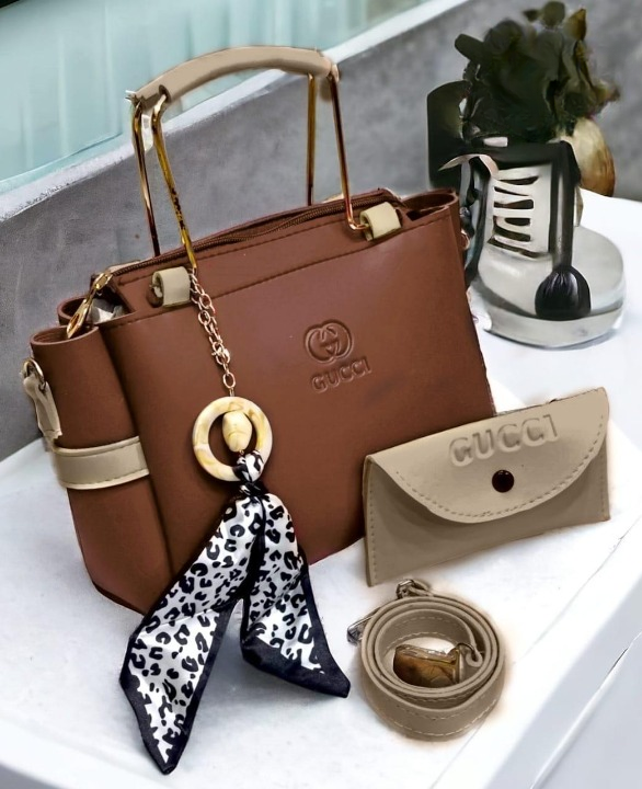 elegant black handbag with pouch